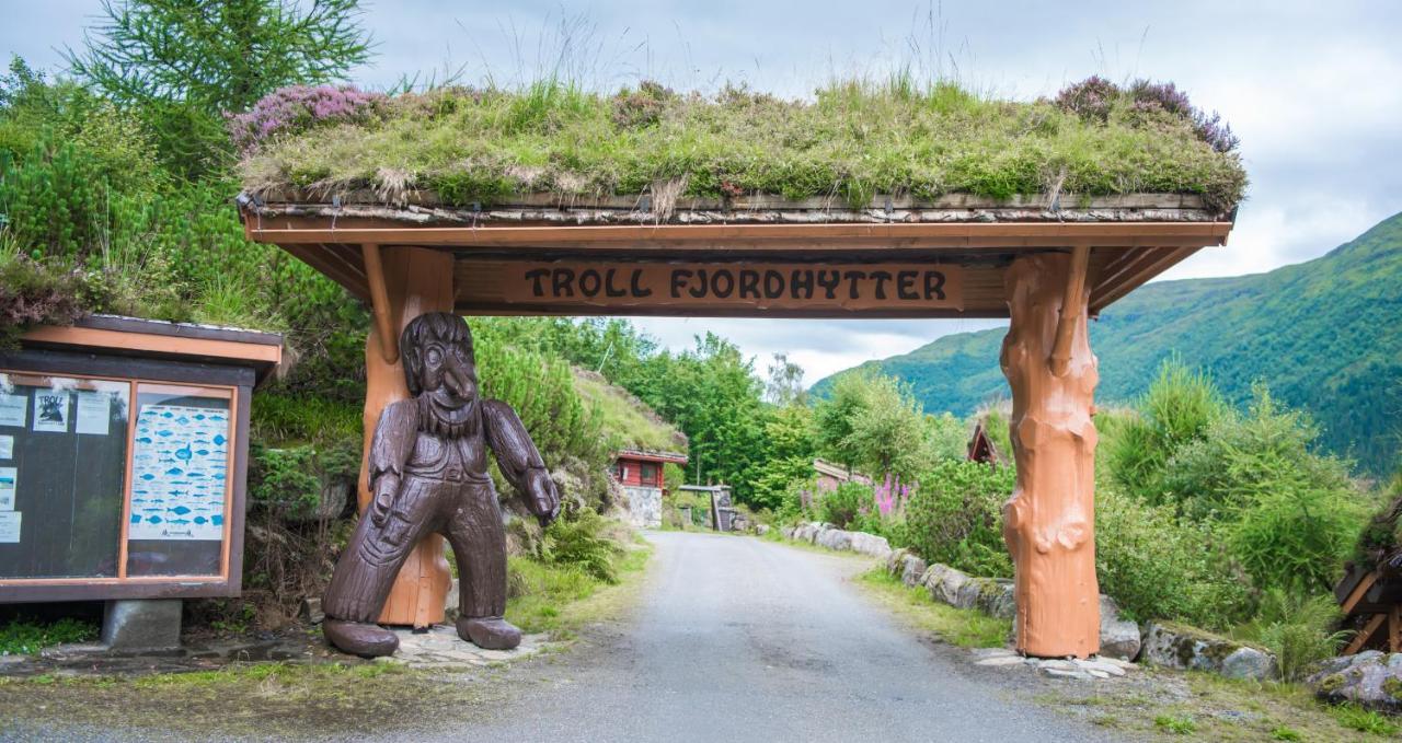 Troll Fjordhytter Syvde المظهر الخارجي الصورة