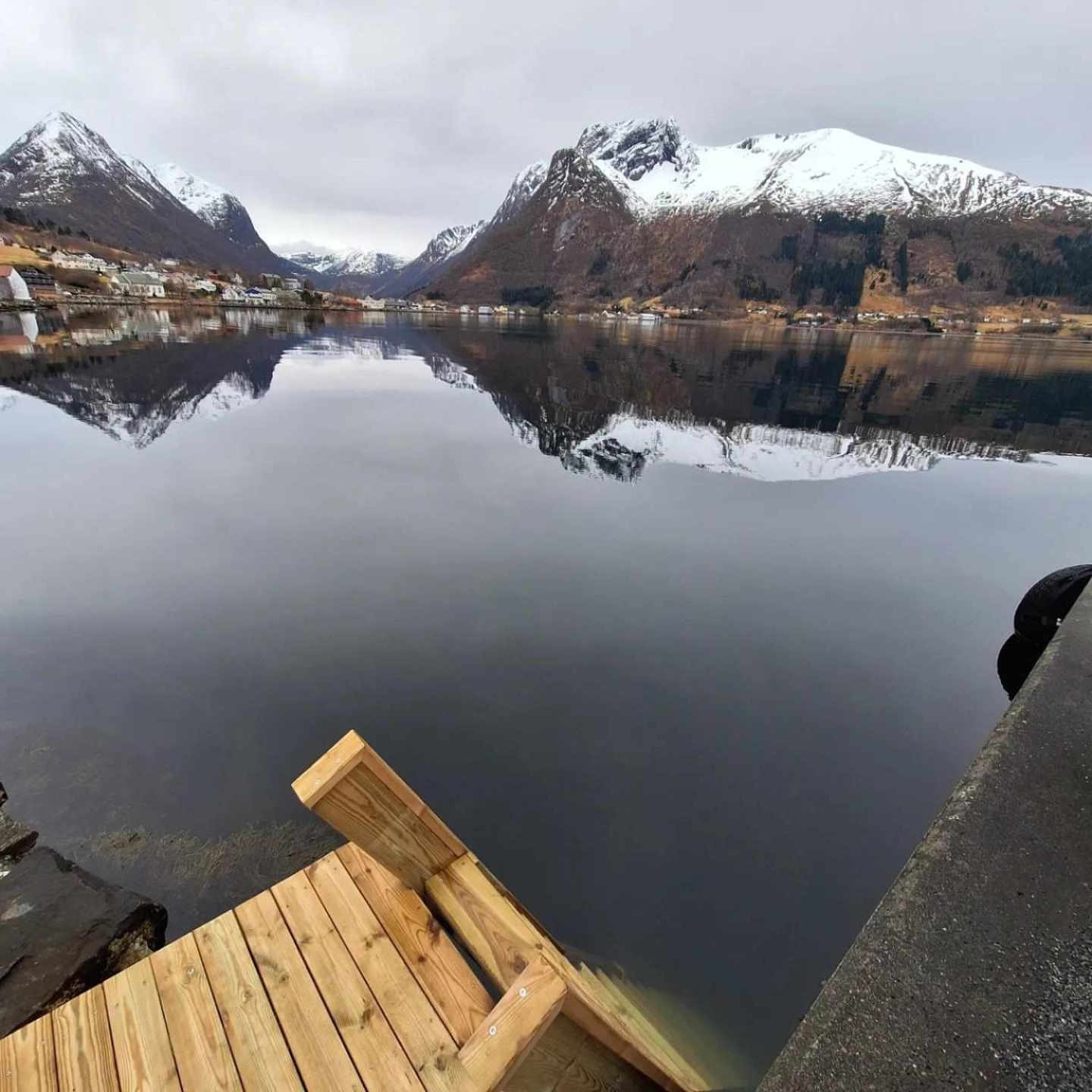 Troll Fjordhytter Syvde المظهر الخارجي الصورة